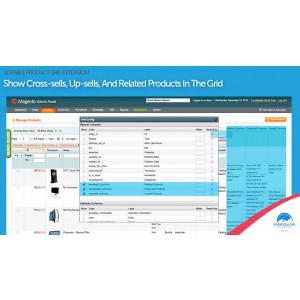 Admin Product Grid