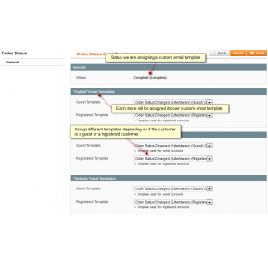 Custom Order Status Email Templates
