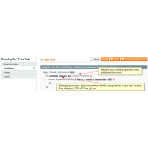 Cart Price Rule Conditions