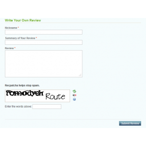 Anti-Spam Captcha