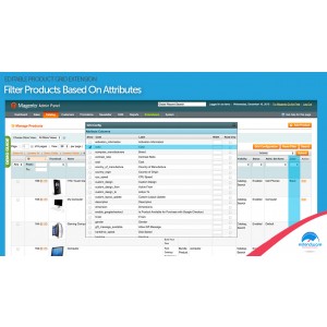 Admin Product Grid