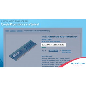 Shopping Cart Price Rules