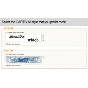 Anti-Spam Captcha