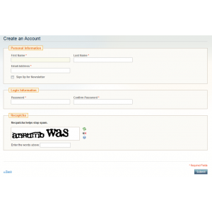 Anti-Spam Captcha