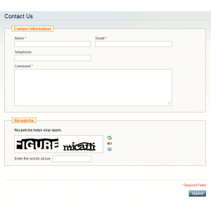 Anti-Spam Captcha
